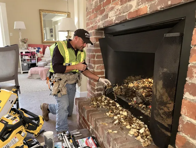 Safe screening installation by Hilliard Chimney Sweep in Hilliard, OH