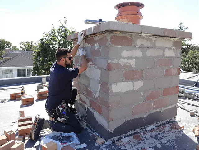 Advanced chimney repair process by Hilliard Chimney Sweep in Hilliard, OH